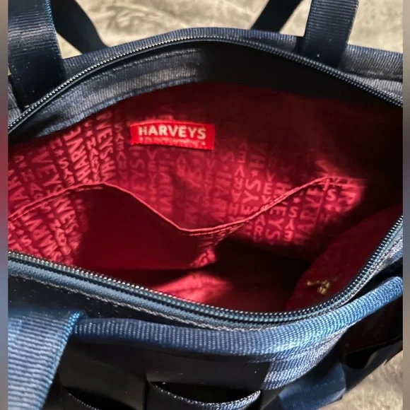 Harveys Seatbelt Bag Large Tote in Indigo - Picture 6 of 7